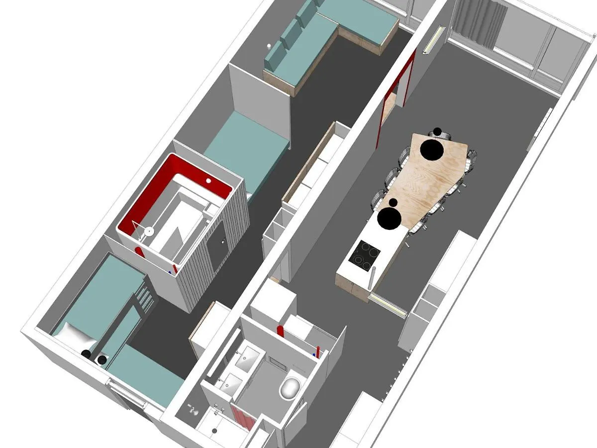 Appartement Renove 3P Cabine, Ski Aux Pieds, 2 Balcons - Fr-1-346-324 Les Arcs